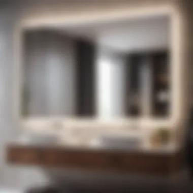 Sleek Modern Aesthetics Sleek Modern Bathroom Mirror Storage