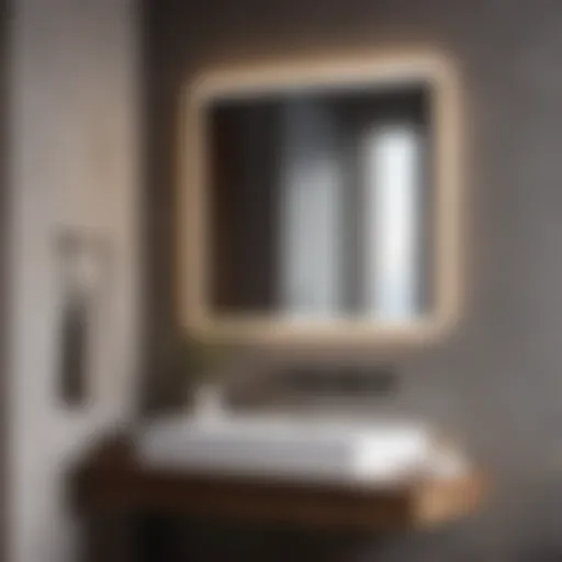 Sleek and Modern Bathroom Wall Cabinet