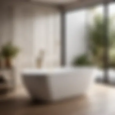 Sleek and modern 60 x 36 freestanding bathtub design
