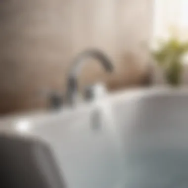 Contemporary Style Statement Sleek and Modern Bathtub Faucet