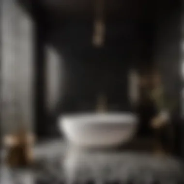 Monochrome Magic: Contemporary Tiling Trends Sleek and modern black and white tiling