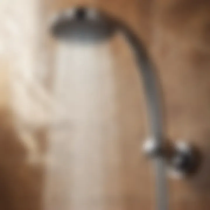 Sleek Sophistication in Chrome Finish Sleek Modern Chrome Handheld Shower Head