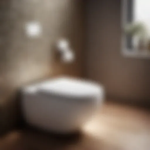 Sleek and Modern Compact Toilet Design
