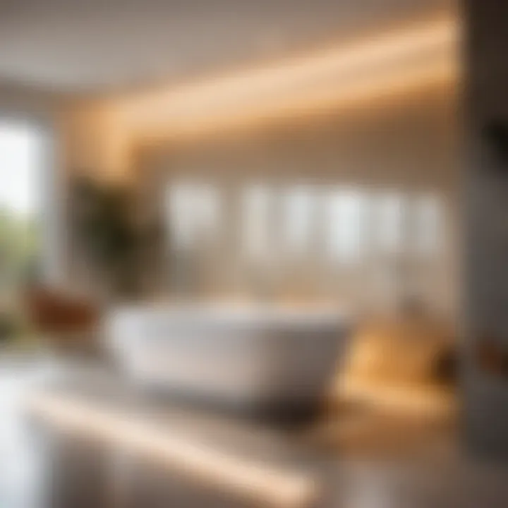 Sleek and modern Dura Bath installation in contemporary home