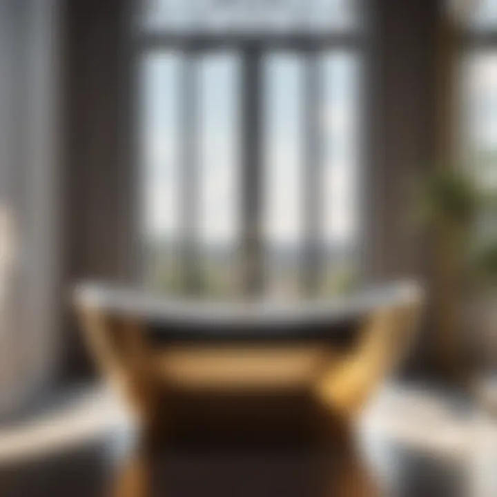 Modern French Bathtub with Minimalist Design