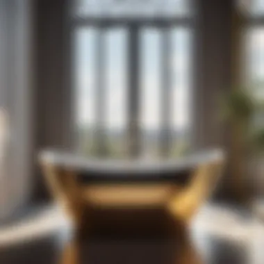 Contemporary Sophistication in French Bathing Modern French Bathtub with Minimalist Design