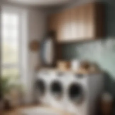 Sleek and Modern Laundry Wall Organizer Sleek and Modern Laundry Wall Organizer