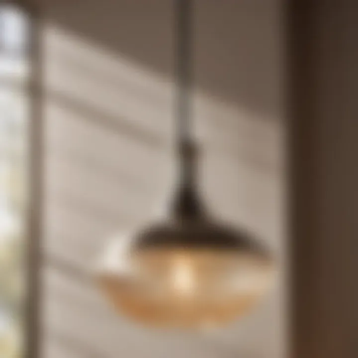Sleek Polished Nickel Pendant Light