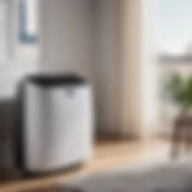 Sleek and Stylish Portable AC Unit for Bedroom