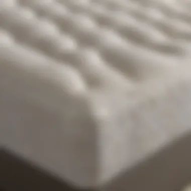 Advanced Memory Foam Layers in Sleek Twin Mattress Sleek twin mattress showcasing advanced memory foam layers