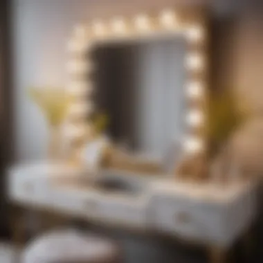 Vanity Excellence Sleek Vanity Table from Kelly Clarkson's Line