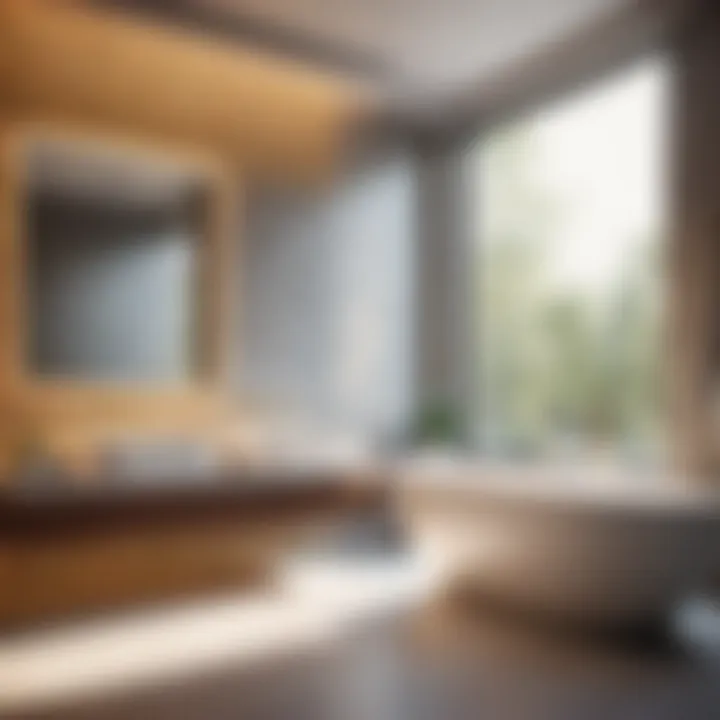 Sleek Design Enhancing Bathroom Cleaning Sleek and Versatile Design