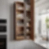 Sleek Vertical Cabinet Organizer