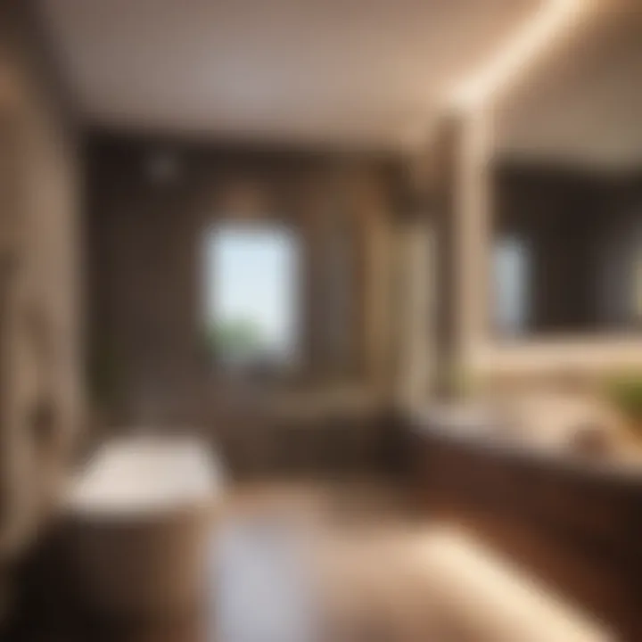 Small bathroom space optimization