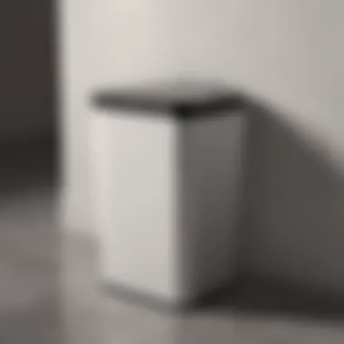 Minimalistic Trash Can with Lid