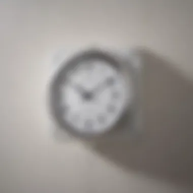 Water-Resistant Construction Water-resistant digital clock suitable for bathroom use