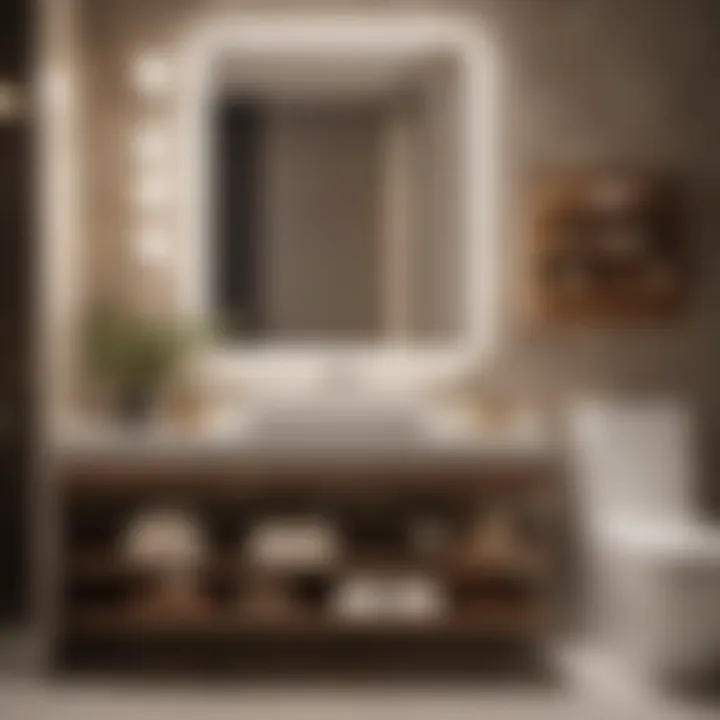 Smart bathroom storage solutions and organization