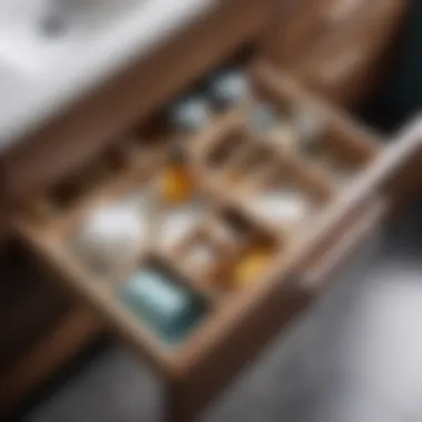 Space-Saving Bathroom Drawer Organizer