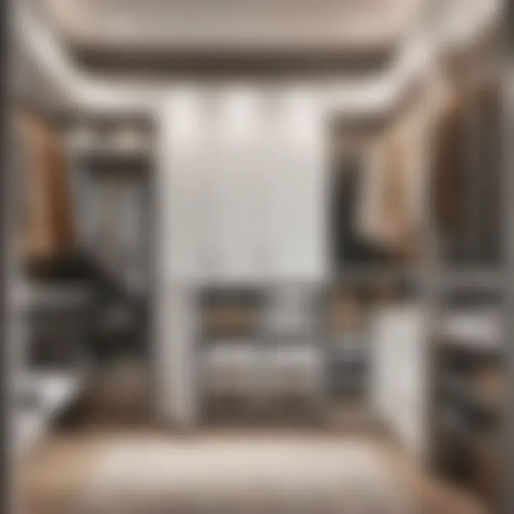 Strategic Closet Layout Design Smart laundry room closet layout for functionality
