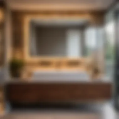 Innovative Smart Storage Solution for Bathrooms Smart storage solution in a contemporary bath remodeling design