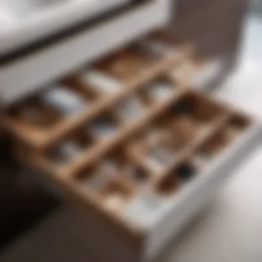 Functional Drawer Organization Smart storage solutions for small bathroom drawers