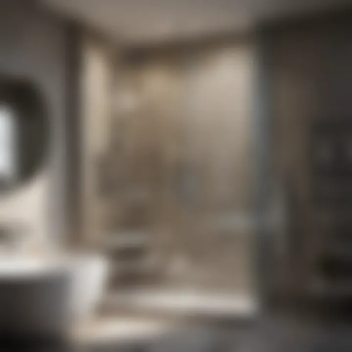 Innovative Solutions for Modern Bathroom Space Smart Technology Integrated Glass Door