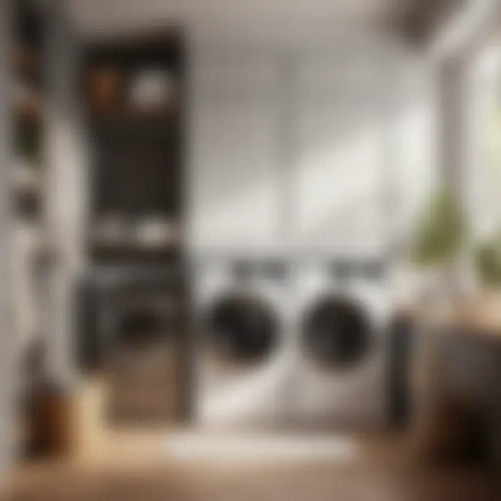 Innovative Laundry Set Smart Technology in Laundry Set