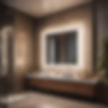 Smart Technology Mirror Innovative Walk-In Bathroom Ideas - Smart Technology Mirror