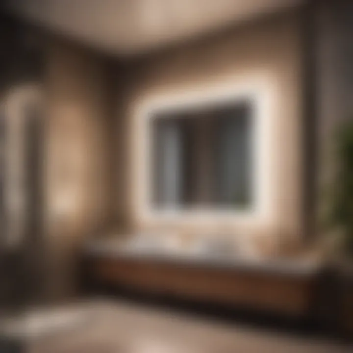 Smart Technology Mirror Innovative Walk-In Bathroom Ideas - Smart Technology Mirror
