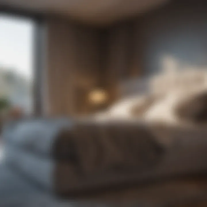 Comfortable sleeping arrangements provided by a sofa bed