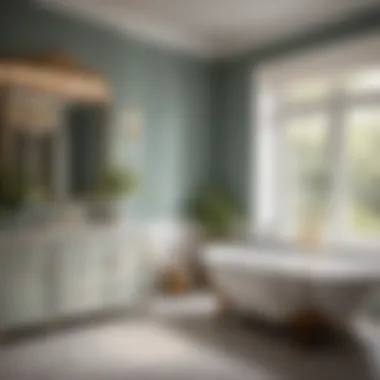 Tranquility Personified Soothing Bathroom Color Palette