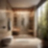 Soothing Oasis Walk-in Shower Design