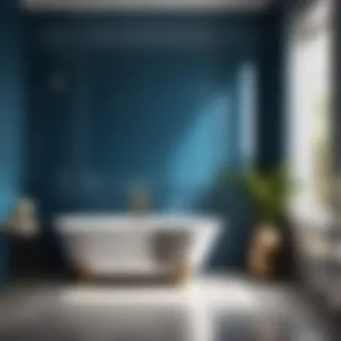 Soothing Oceanic Blue Paint Color Soothing Oceanic Blue Paint Color