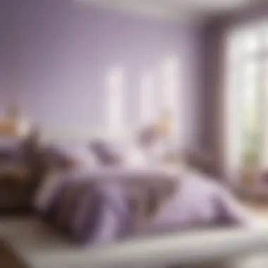 Soft Lavender Dream Bedroom Paint