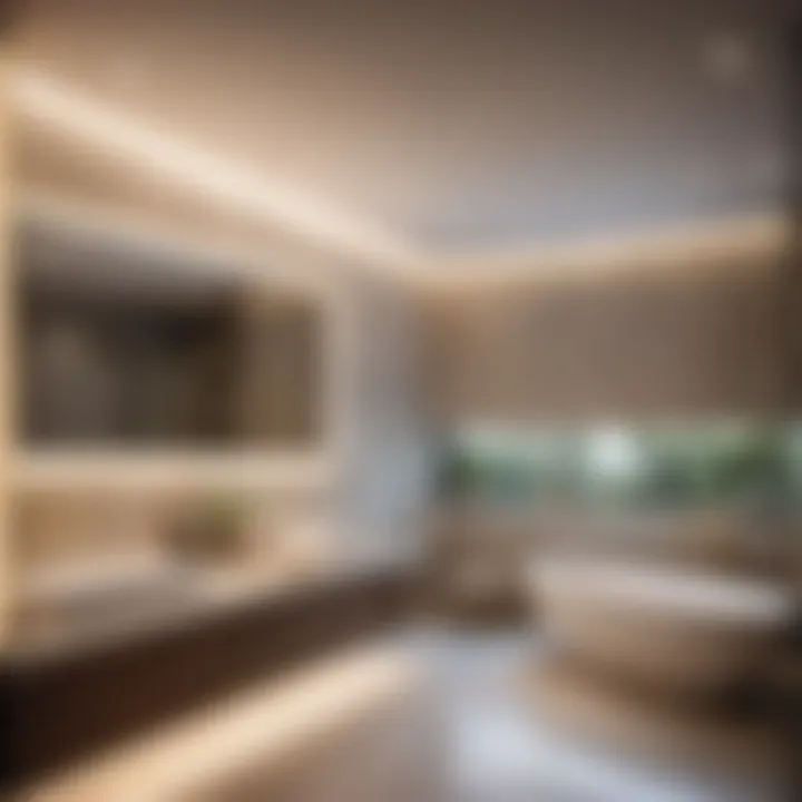 Sophisticated Bathroom Decor Featuring Recessed Lighting Sophisticated Bathroom Decor Featuring Recessed Lighting