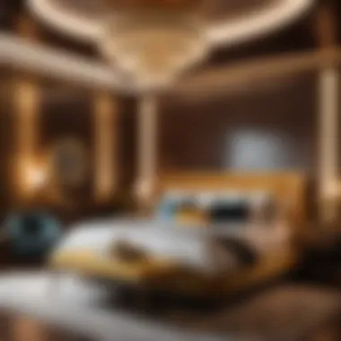 Sophisticated Bedroom with Art Deco Accents