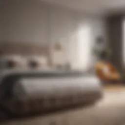 Sophisticated Bedroom Furniture Arrangement