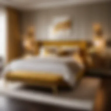 Elegant Gold-infused Color Scheme Sophisticated Color Palette with Gold Accents in Bedroom Decor