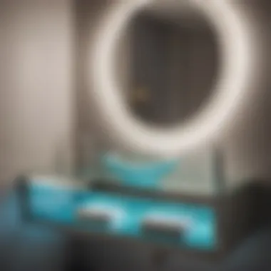 Innovative Glass Sink Vanity Innovative Glass Sink Vanity