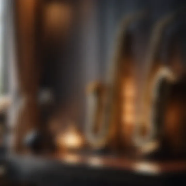 Sleek Musical Instrument Display