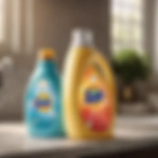 Sophisticated laundry detergent selection