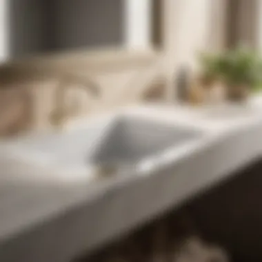 Chic Minimalistic Sink Style Sophisticated oversized laundry sink with minimalist design