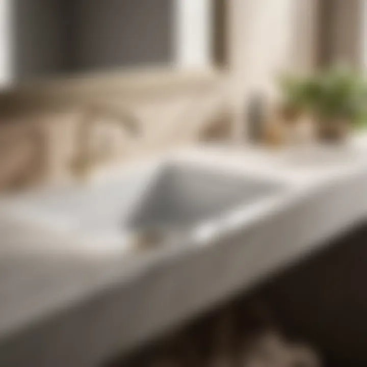 Chic Minimalistic Sink Style Sophisticated oversized laundry sink with minimalist design