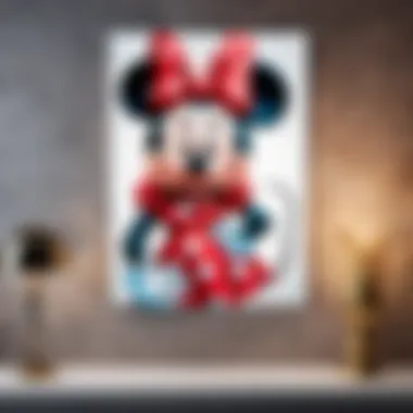 Artistic Minnie Mouse Wall Decor Sophisticated Minnie Mouse Wall Art