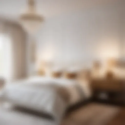 Elegant Warm White Bedroom Paint