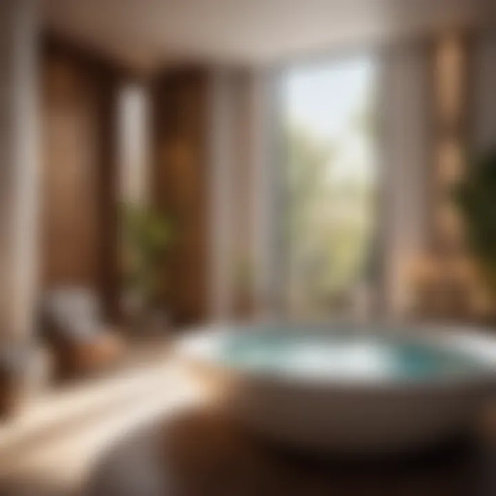 Tranquil Spa Ambiance Spa-like Bathroom Decor
