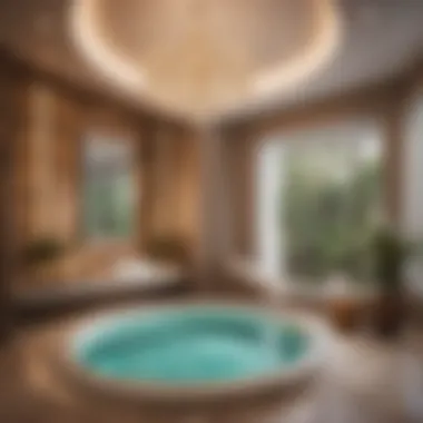 Spa-like bathroom oasis