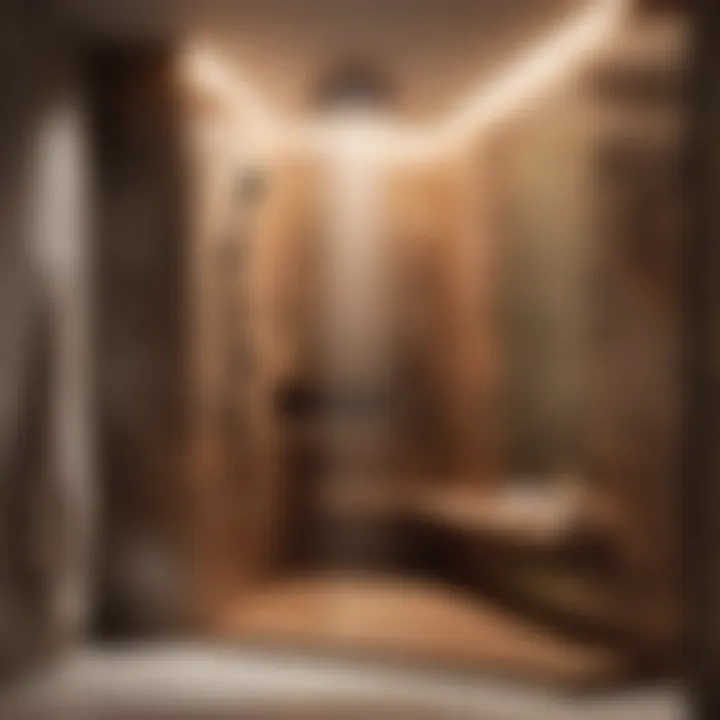 Luxurious Spa-like Shower System in Designer Bathing Room