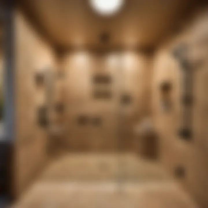 Relaxation Oasis with Spa Shower System Spa-Like Shower System in Master Bathroom Remodeling