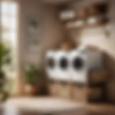 Space Optimization with Laundry Basket Shelf